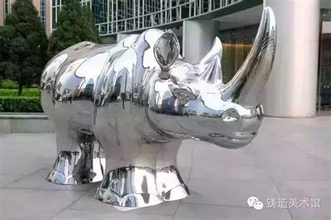 不锈钢犀牛雕塑 不锈钢多面切割犀牛雕塑 - 知乎