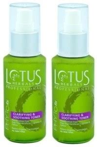 Lotus Professional Phytorx Clarifying And Soothing Toner (Set of 2 ...