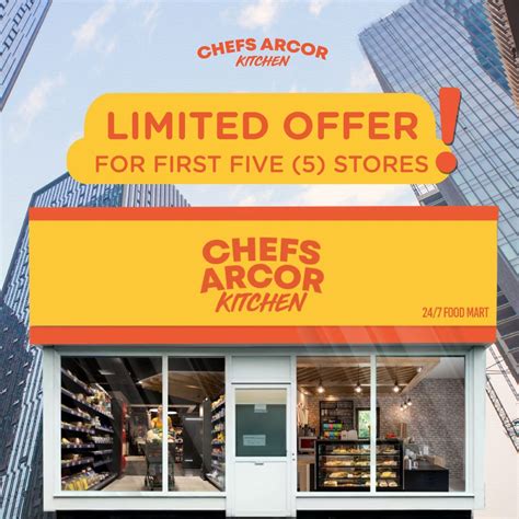 Business Opportunity: Chefs Arcor Kitchen 24/7 Food Mart - nananadal.ph