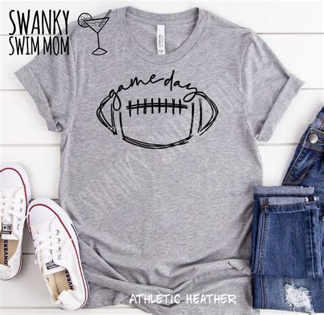 BLACK ink Football Game day - custom shirt - Football mom shirt - team ...