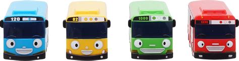 Buy Tayo and Friends Mini Bus Set - Toys for Kids Rogi Tayo Gani Lani ...