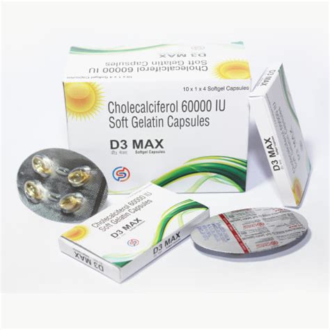 D3 MAX Soft Gel Capsules Starvid Healthcare