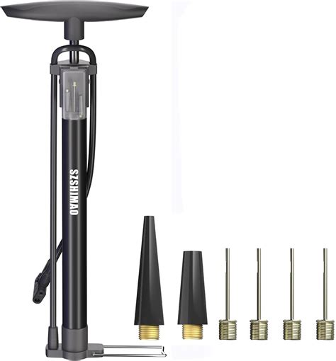 Amazon.com : SZSHIMAO Bike Floor Pump, Bicycle Pump, 160PSI High ...