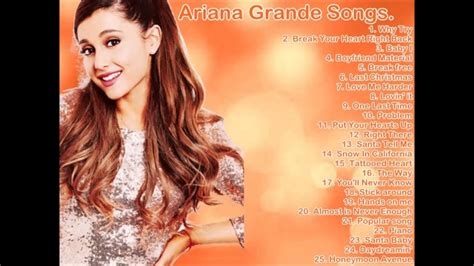 Ariana Grande - Best Songs / Hits 2015 - YouTube