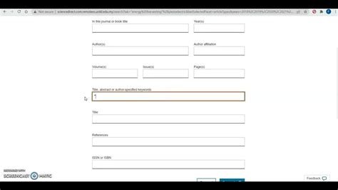 Image result for ScienceDirect Advanced Search