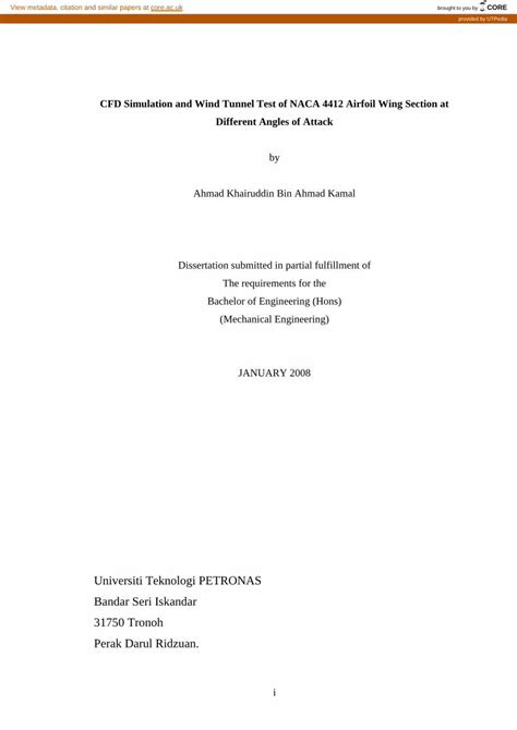 Image result for NACA 4412 Simulation