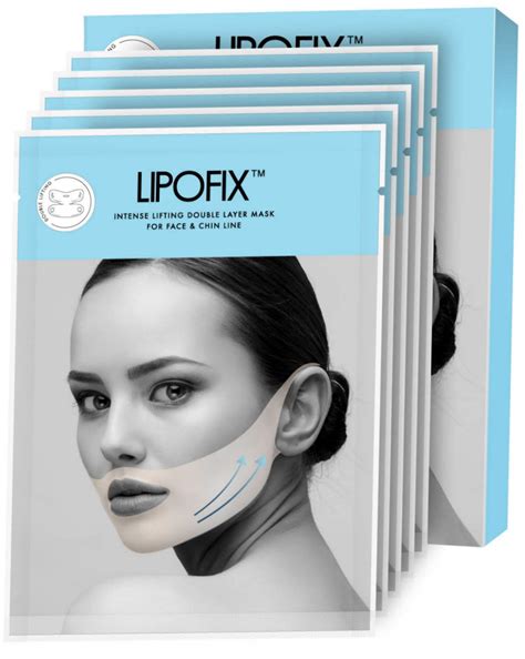 Buy LIPOFIX Double Chin Reducer Intense Lifting Double Layer Mask ...