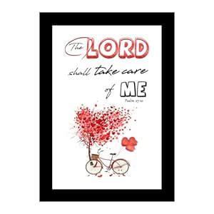 SELIGMANN - Lord will take care of me - Psalm 27 - Jesus Quotes Wall ...