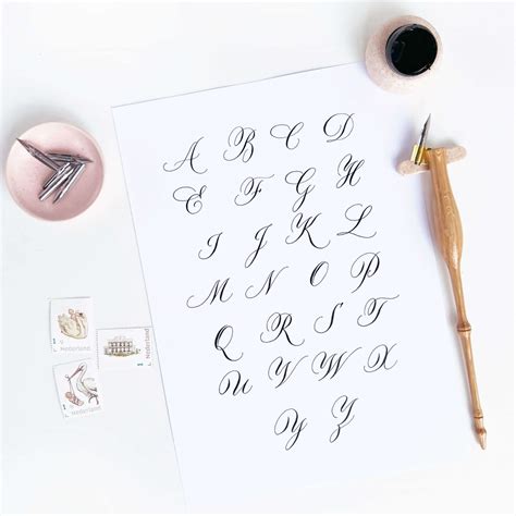 Image result for Script Alphabet