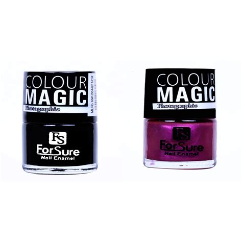 Buy Forsure Multicolor Nail Polish combo (Pack of 2 Nail Polish) Online ...