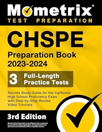 CHSPE Preparation Book 2023-2024 - 3 Full-Length Practice Tests ...
