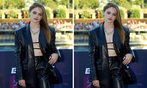 Joey King leaves netizens drooling in blazer fringe gown with a ...