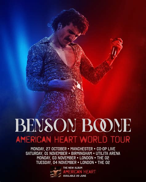 Benson Boone Announces 2025 Tour With Huge Manchester Show