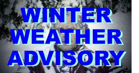 Winter Weather Advisory Now Issued for Orange County | The Newburgh ...