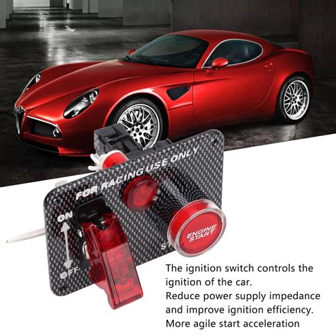Qiilu 12V Ignition Switch Panel, 2 in 1 Car Engine Start India | Ubuy