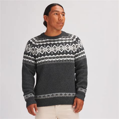 Backcountry Wool Fair Isle Sweater - Men's - Clothing
