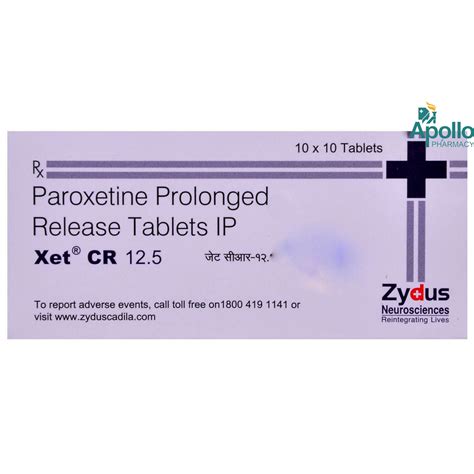 Vaxtin-CR 12.5mg Tablet 10's Price, Uses, Side Effects, Composition ...