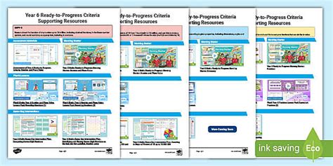 👉 Year 6 Ready-to-Progress Criteria Overview - Twinkl