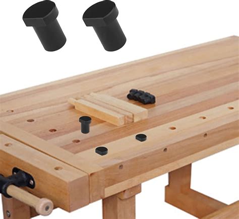 Buy 4 Pack Aluminum Alloy Bench Dogs, Woodworking Planing Stop ...