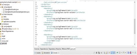spring boot actuator endpoints - Technology and Examples