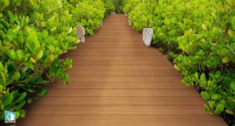 Outdoor decking for garden