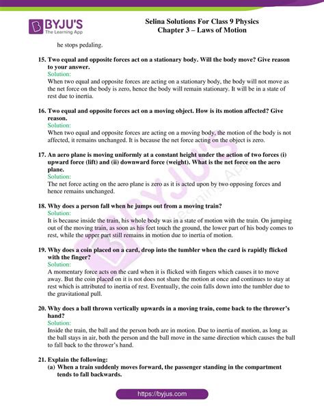 Image result for Physics Chapter 3 Class 9