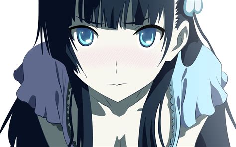 Anime Black Hair Blue Eyes