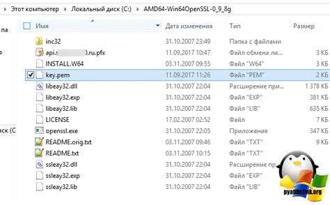 Формат pfx как установить сертификат