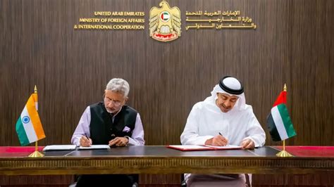 India-UAE joint commission meeting: MoU signed to establish 'Emirati ...