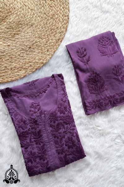 Buy Premium Cotton Co-Ords Sets for Women - Poshak Chikan Studio