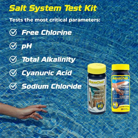 AquaChek Salt System Test Kit - for Pools and Spas - India | Ubuy