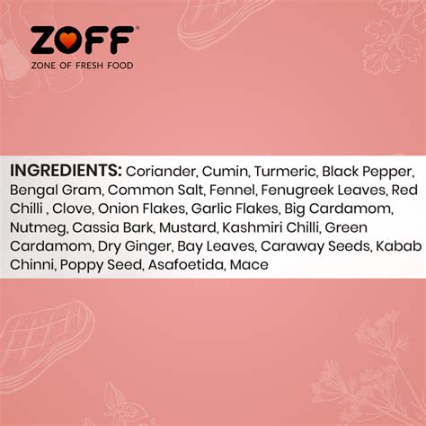 Buy Meat Masala Online |Premium Meat Masala Powder at Best Price - Zoff ...