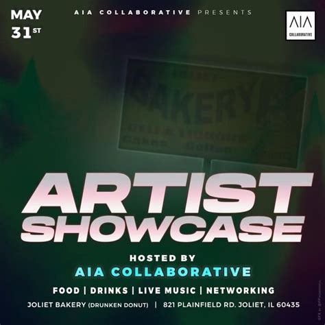 AIA Joliet Artist Showcase @ the Drunken Donut!, 821 Plainfield Rd ...