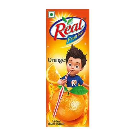 Dabur Real Orange Juice 180ml – Shreenath Foods