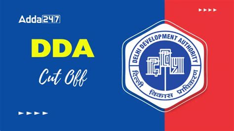 DDA JE Cut Off 2025, Download Previous Year Cutoff Marks