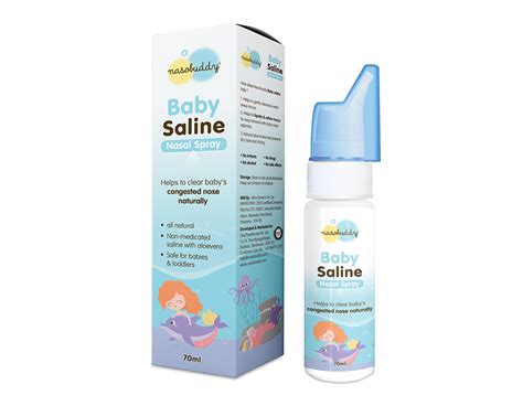 Nasobuddy® Baby saline | Best nasal spray for baby's cold – nasobuddy