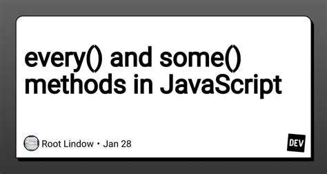 JavaScript Every Method 的图像结果