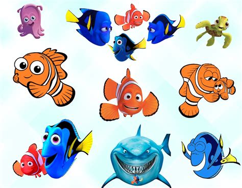 Image result for Nemo Characters Octopus