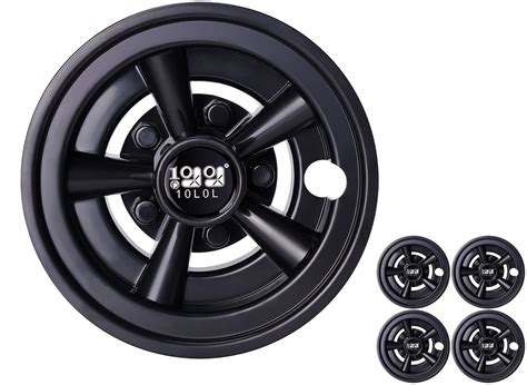 Buy 10L0L 8 Inch Golf Cart Wheel Covers Hub Caps for EZGO, Club Car ...