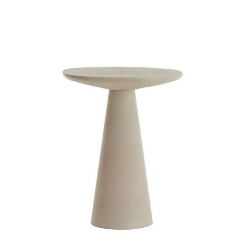 Side table 45x45x59 cm ABALA matt cream (6797143), Light & Living ...