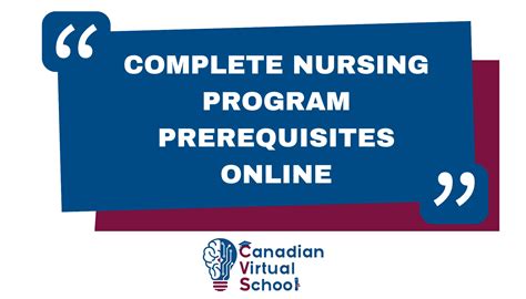 Complete Nursing Program Prerequisites