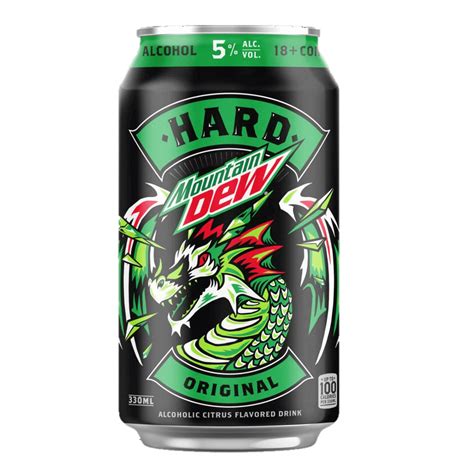 Hard Mountain Dew Original 330ml Can (Freebie) - Boozy.ph