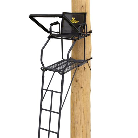2-man Hunting Ladder Stand Rivers Edge 18-Foot 2-Man Ladder Stand - 500 ...