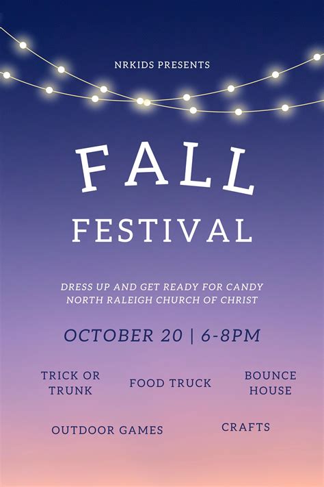 Fall Festival | North Raleigh Church of Christ