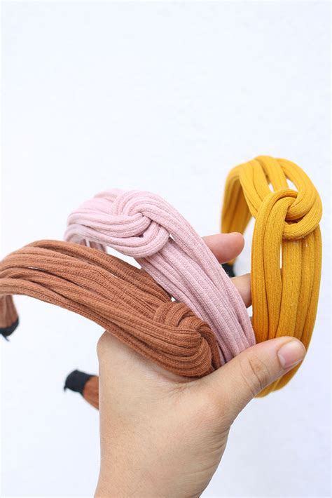 Plain Knot Hairband – zahana