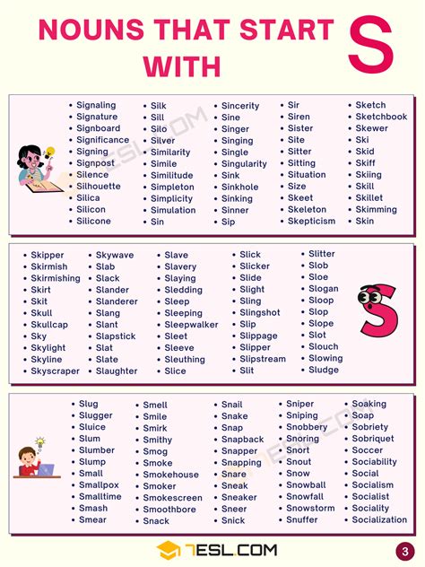 Nouns That Start With Th