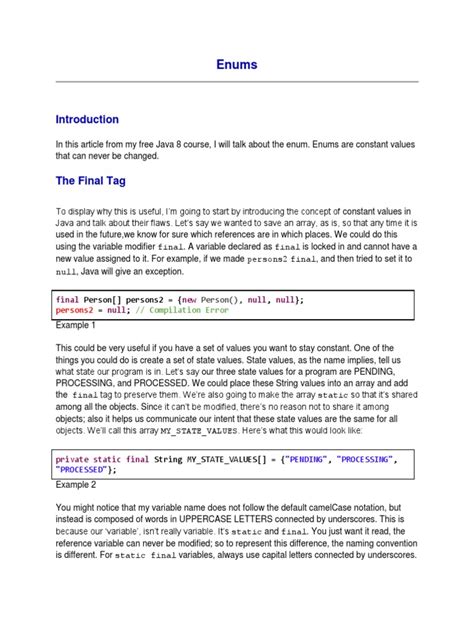 Java Enums Advanced 的图像结果