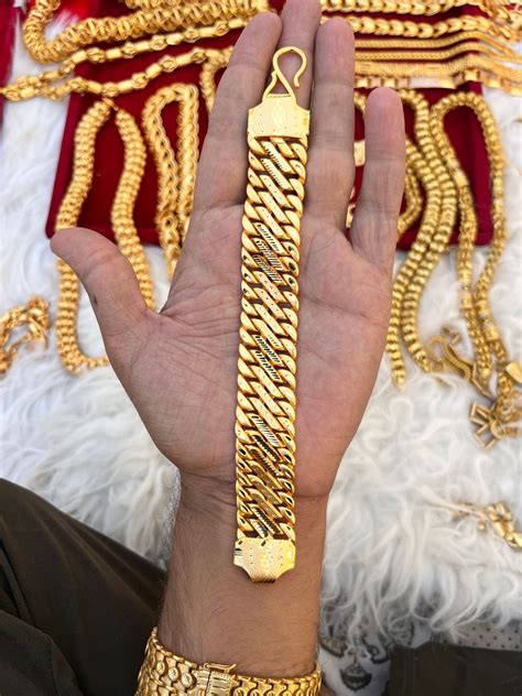 one gram gold premium design cross design bracelet – Shoppingcart