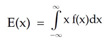 Image result for Expected Value Continuous Random Variable