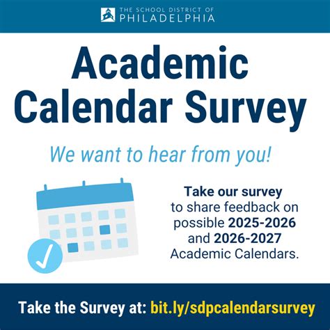 2025-26, 2026-27 Academic Calendar Feedback Survey - The School ...